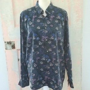 Make Offer Ted Baker Modern Fit Floral Shirt